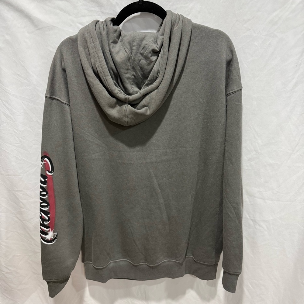 Peanuts Snoopy Graphic Hoodie Pullover Pocket Streetwear‎ Med Charlie Brown - Picture 6 of 11